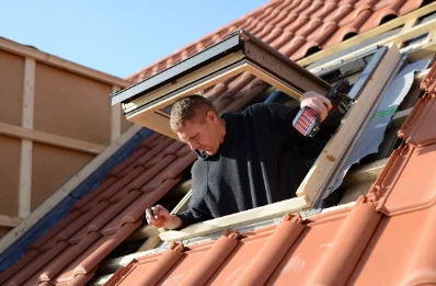 Pose de fenêtres de toit Velux à Gerbaix